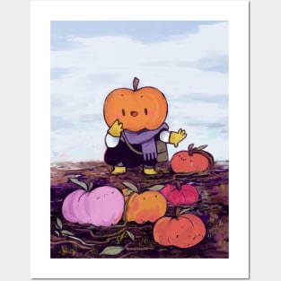 Kobocha in the Pumpkin patch Posters and Art